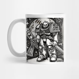 Night Lord over the moon Mug